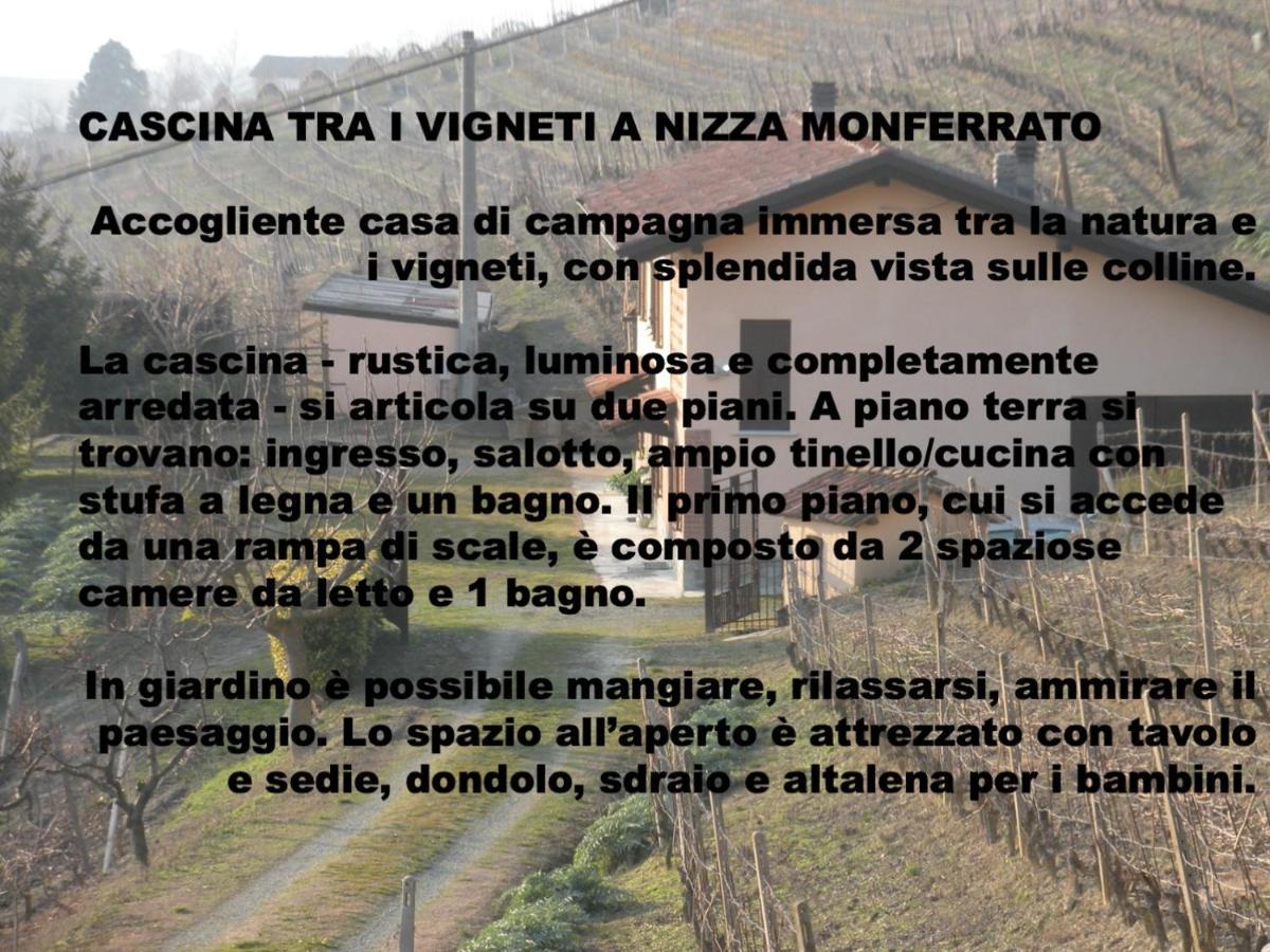 Cascina Tra I Vigneti A Nizza Monferrato Villa Exterior foto